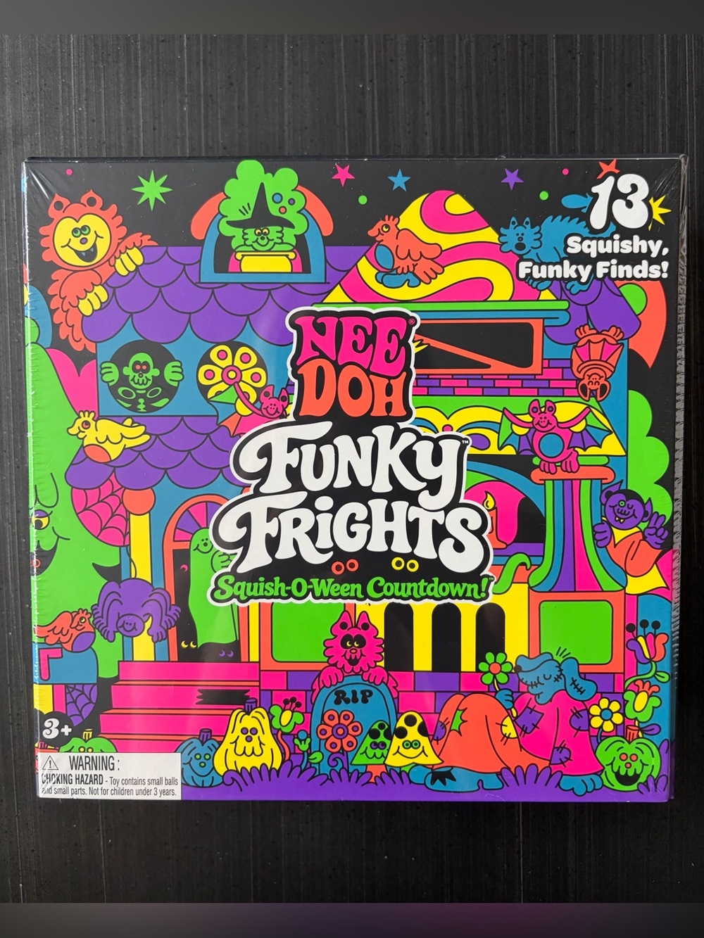 NeeDoh Funky Frights Squish-O-Ween Countdown - Sealed